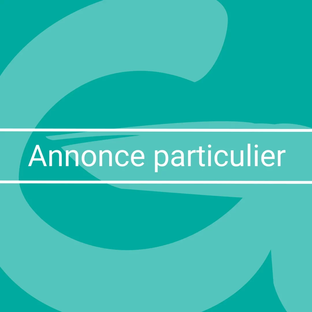 annonce particulier