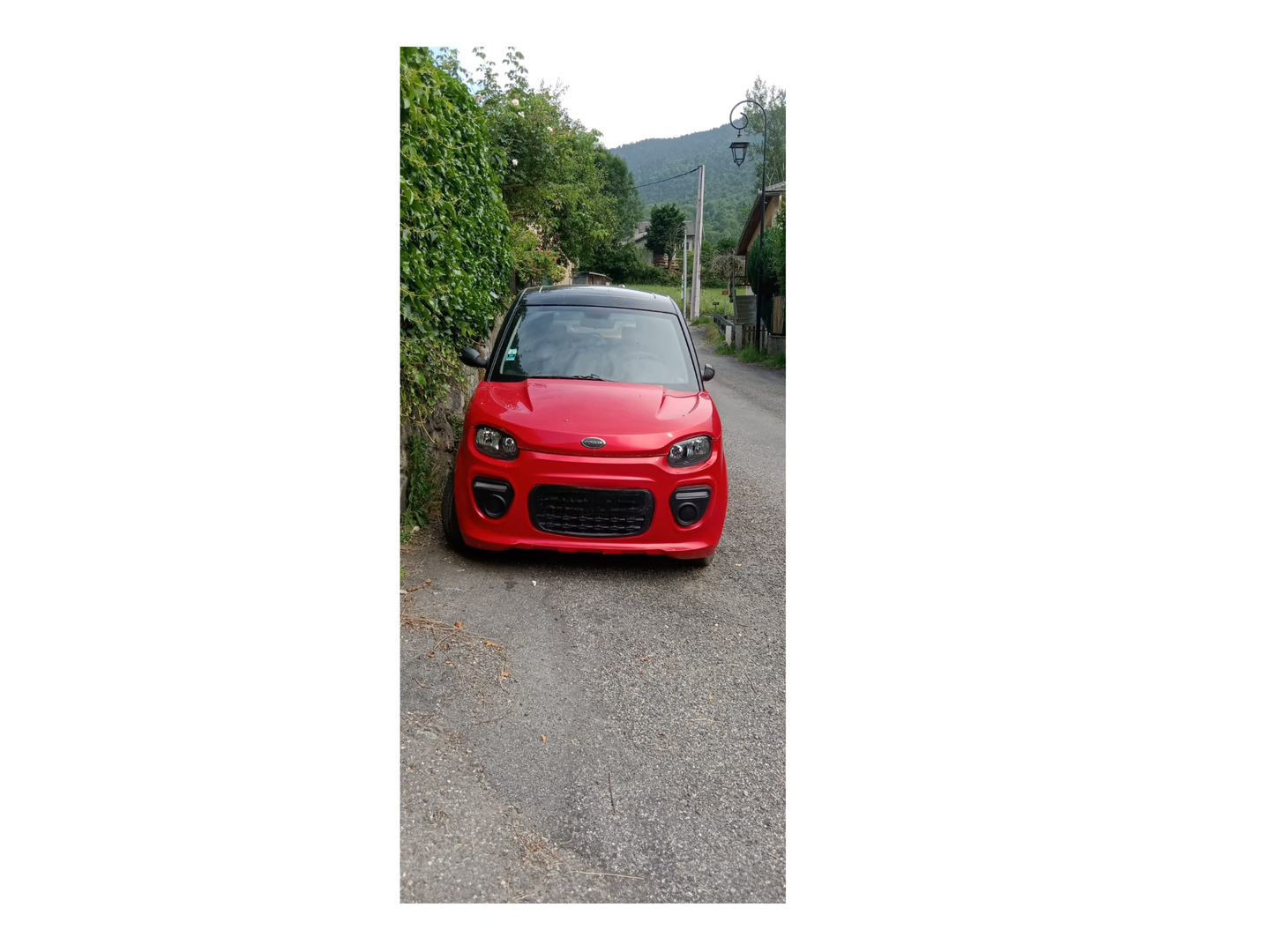 Microcar MGO Rouge Avant