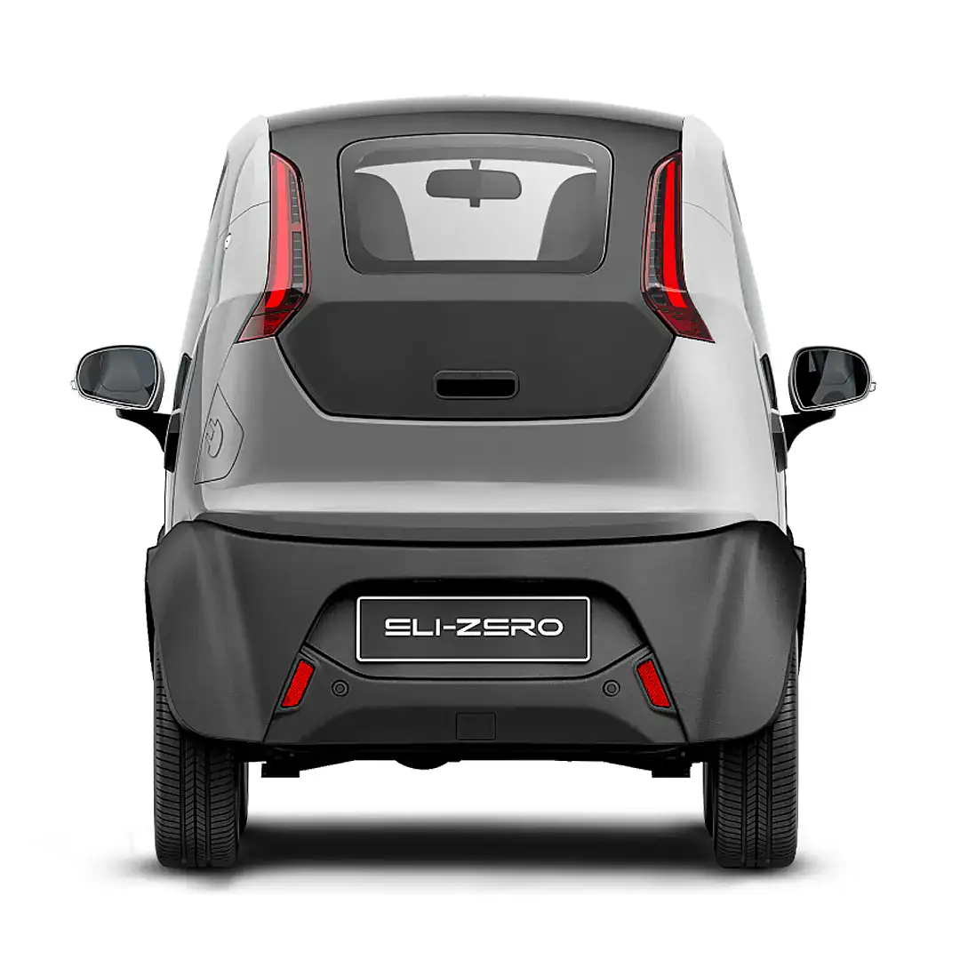 ELI Zéro Plus – voiture sans permis électrique – vue arrière