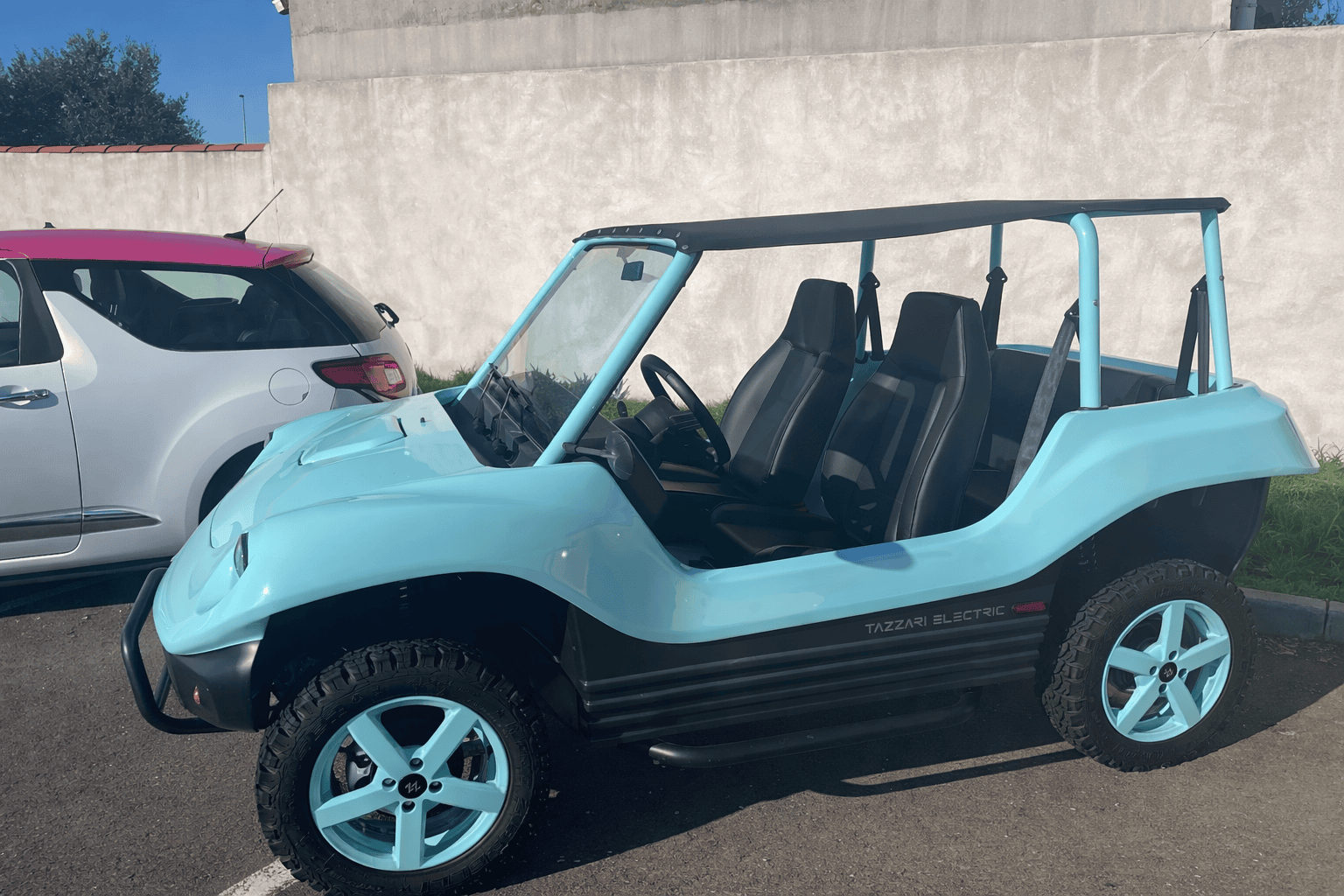 TAZZARI BUGGY BLEU Coté droit