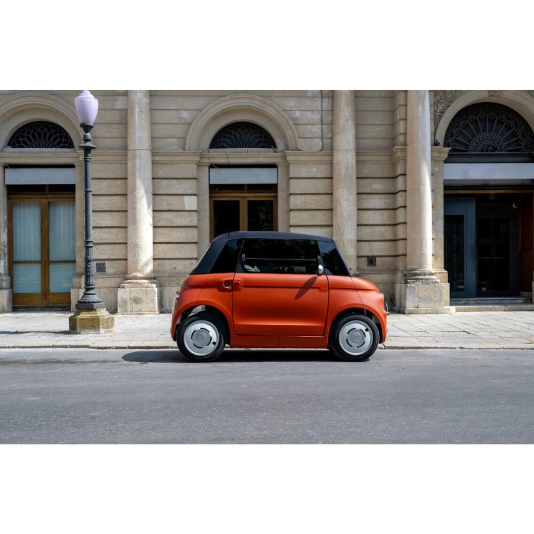 Fiat topolino orange corallo