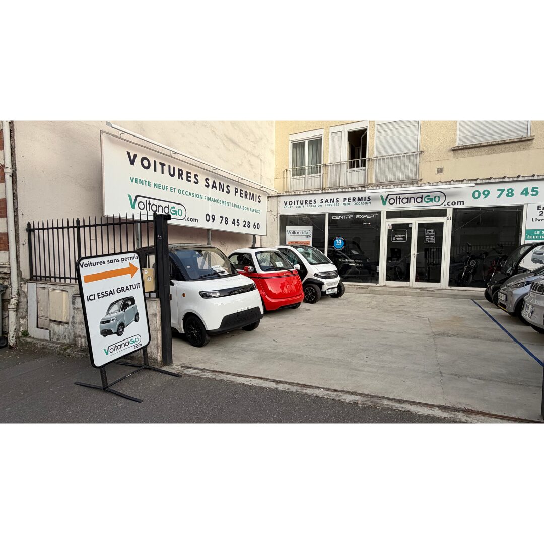 Voitures électriques sans permis ile de france