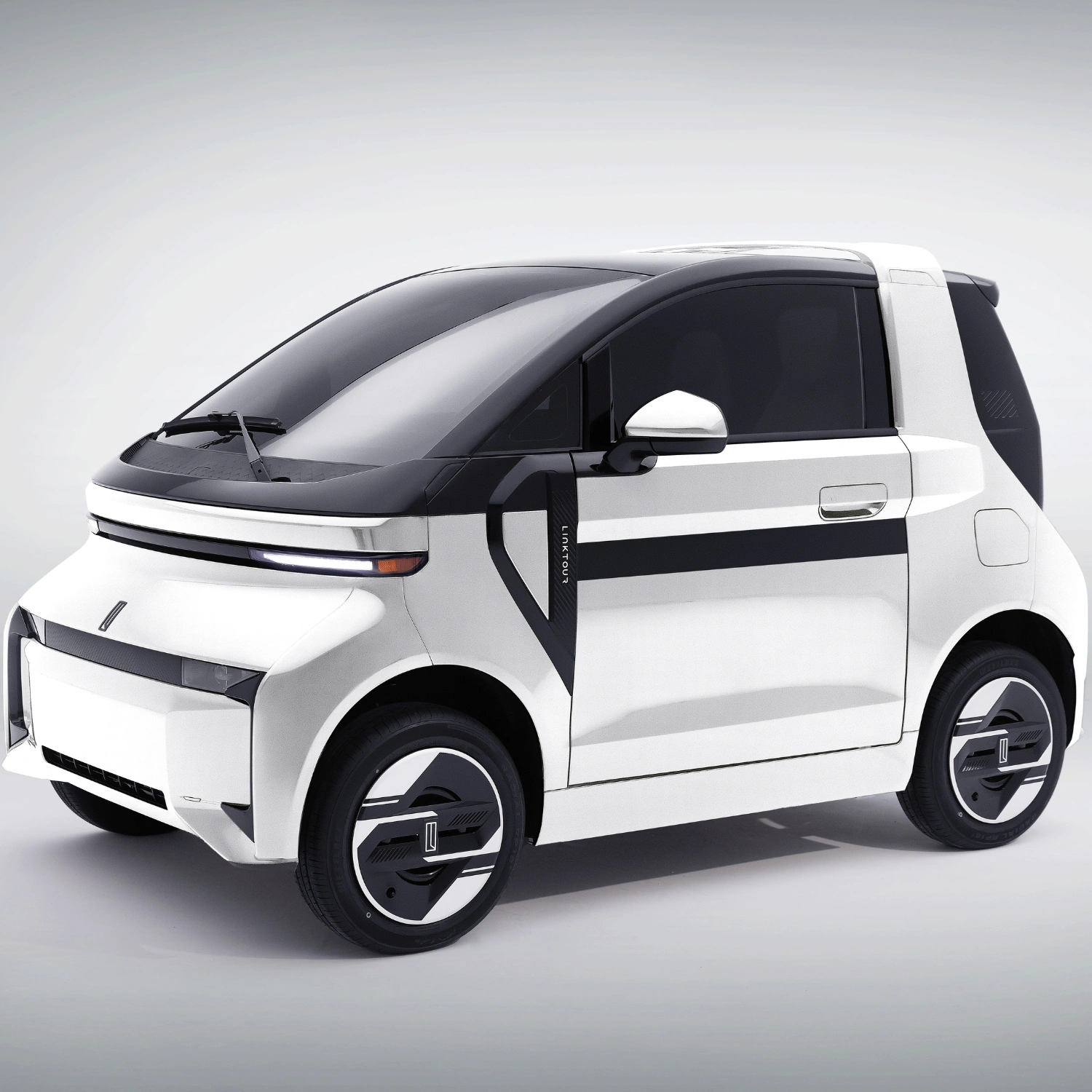 Linktour Alumi Blanc trois quart avant voltandgo