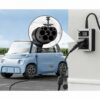 Adaptateur Type 2 vers Schuko 16A 0,6m Chargement Facile aux bornes de Recharge/Wallbox 230V, IP55 VoltandGo