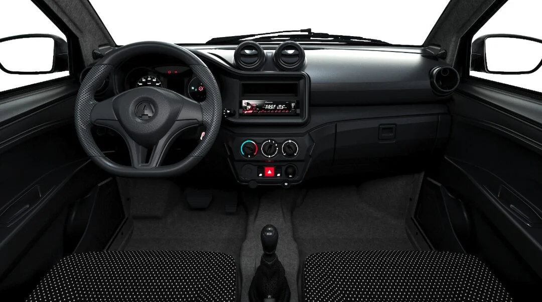 AIXAM e-City – voiture sans permis électrique – volant et tableau de bord