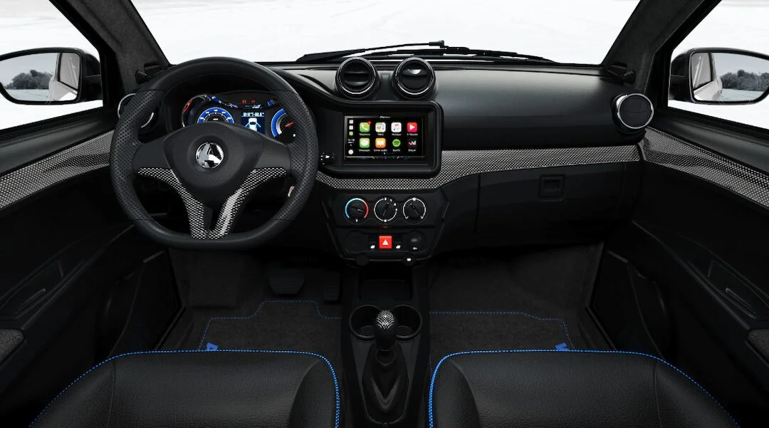 AIXAM e-Coupé GTI – voiture sans permis électrique Aixam occasion 0 km – volant et tableau de bord