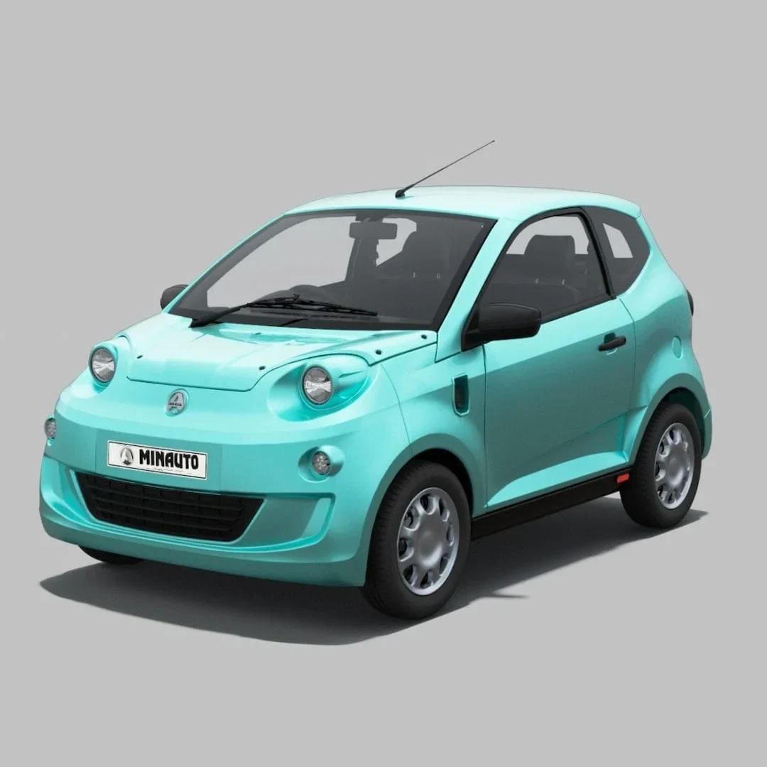 AIXAM - e-Minauto Access – vue 3/4 avant