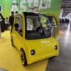 ASTRAUX AL7 – voiture électrique permis B1 – présentée sur un salon