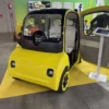 ASTRAUX AL7 – voiture électrique permis B1 – sur un salon, vue de profil