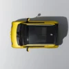 ASTRAUX AL7 – voiture électrique permis B1 – vue de dessus, jaune