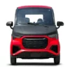 IMF Industrie E-Pauline rouge – voiture sans permis électrique – vue de face