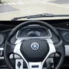 IMF Industrie E-Pauline – voiture sans permis électrique – volant et tableau de bord