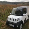 JIAYUAN City Van – utilitaire sans permis électrique – en pleine nature, vue de face