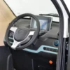 LI-BELLULE – voiture sans permis électrique – volant et tableau de bord