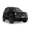 LIGIER MyLi LAB REVO D+ noire – voiture sans permis électrique – vue de trois quarts avant