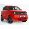LIGIER MyLi MAX REVO D+ – voiture sans permis électrique – vue de trois quarts avant, rouge