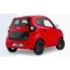 LIGIER MyLi MAX REVO D+ – voiture sans permis électrique – vue de trois quarts arrière, rouge