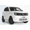 LIGIER MyLi MAX REVO D+ – voiture sans permis électrique – vue de trois quarts avant, blanche