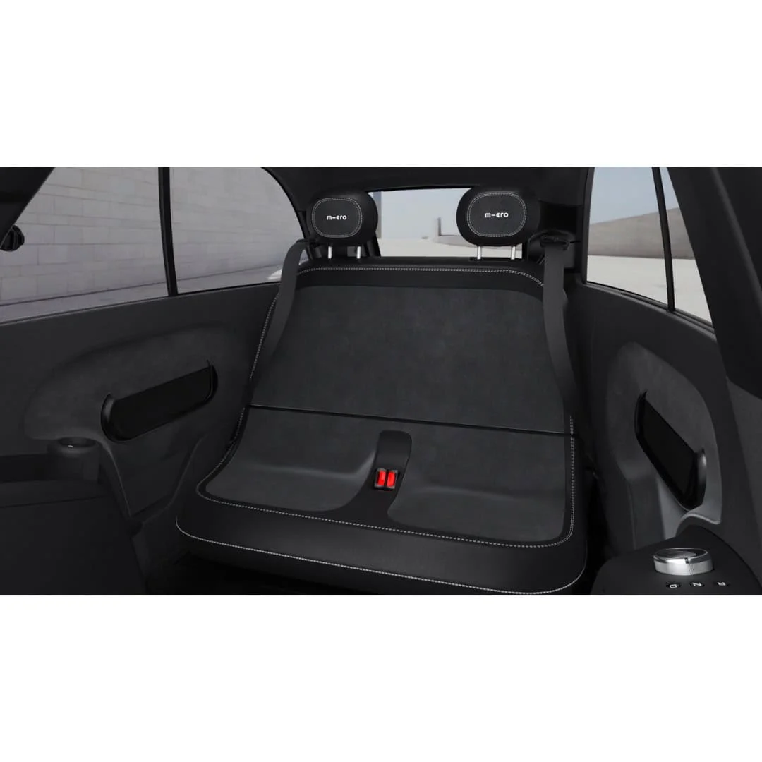 Location MICROLINO 3 mois – voiture électrique permis B1 blanche – coffre arrière