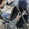 NIU BQi Utility 200 – vélo cargo électrique utilitaire – retrait de la batterie amovible