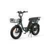 NIU BQi Utility 200 – vélo cargo électrique utilitaire – vue de profil, blanc