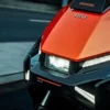 NIU FQiX 300 – scooter électrique 125 cm3 – détail témoin batterie orange