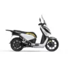 VMOTO CPX Explorer – scooter électrique 125 cm3 – vue de trois quarts avant, blanc