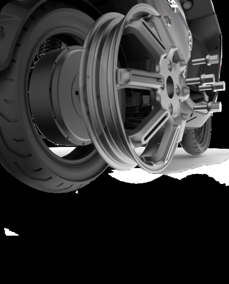 VMOTO CPX Explorer – scooter électrique 125 cm3 – moteur roue
