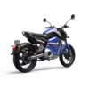 VMOTO TC Max 125cc – moto électrique 125 cm3 – vue de trois quarts arrière, bleu