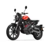 VMOTO TC Max 125cc – moto électrique 125 cm3 – vue de trois quarts avant, rouge