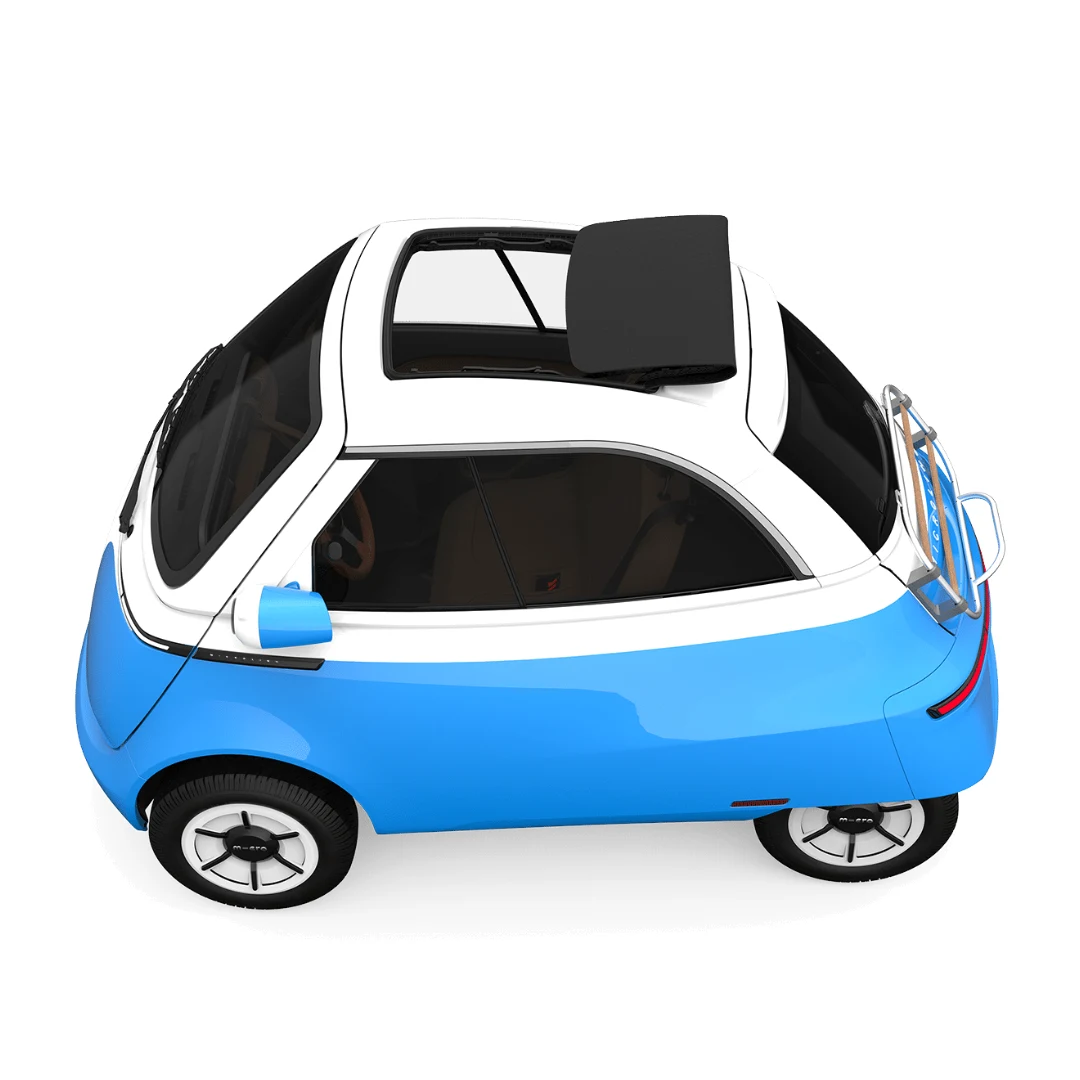 MICROLINO - Édition 55 L7e – vue de dessus, toit ouvert