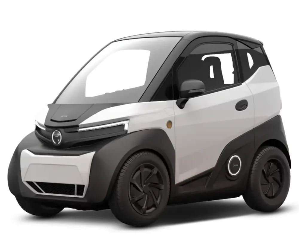 Silence S04 blanc trois quart face gauche